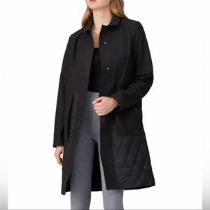 NWT Lululemon WOMEN Roam Far Wool Coat in Black size 2